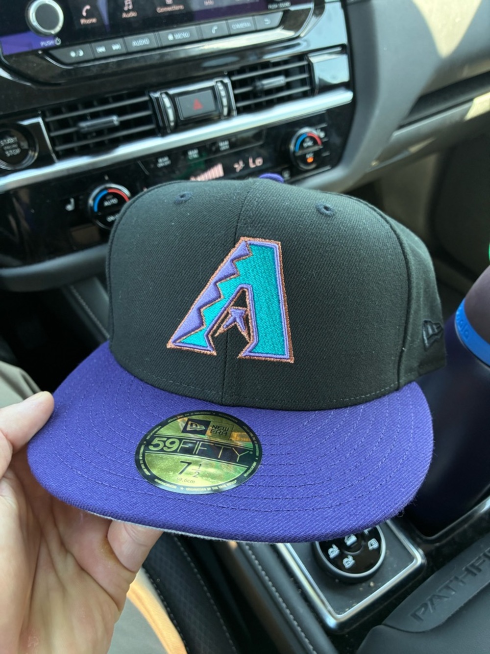 New Era Arizona Diamondbacks Fitted Cap - Deshawn Jordan Size 7 1/2